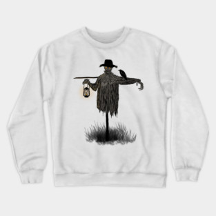 Scarecrow & Lantern Crewneck Sweatshirt