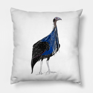 VulturineGuineafowl Pillow