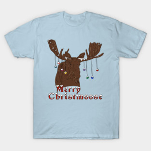 Merry Christmas Moose T-Shirt