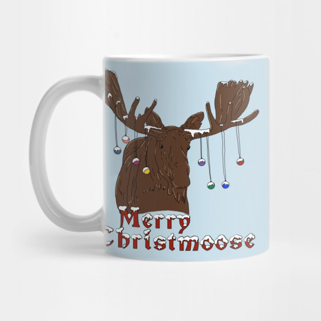 Merry Christmas Moose by H. R. Sinclair