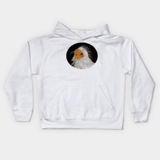 Illustrated Egyptian Vulture Kids Hoodie
