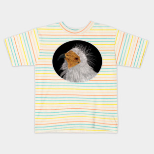 Illustrated Egyptian Vulture Kids T-Shirt