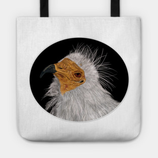 Illustrated Egyptian Vulture Tote