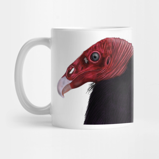 Illustrated Turkey Vulture by H. R. Sinclair