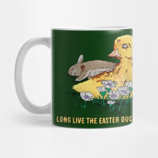 Vampire-Zombie Easter Duckling Mug