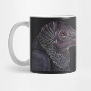 Black Vulture Illustration Mug