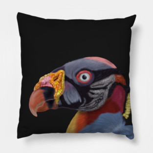 Illustrated King Vulture Pillow