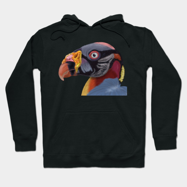 Illustrated King Vulture Hoodie by H. R. Sinclair