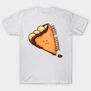 Crêpe Happens Food Pun T-Shirt