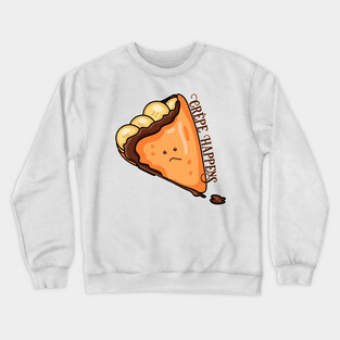 Crêpe Happens Food Pun Crewneck Sweatshirt