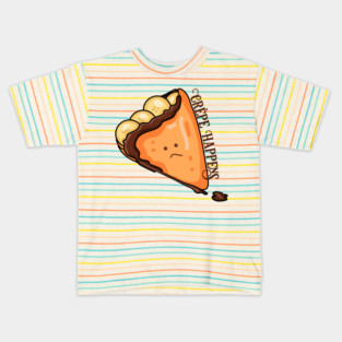 Crêpe Happens Food Pun Kids T-Shirt