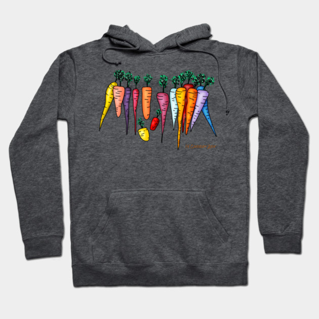 14 Carrot Art Hoodie by H. R. Sinclair