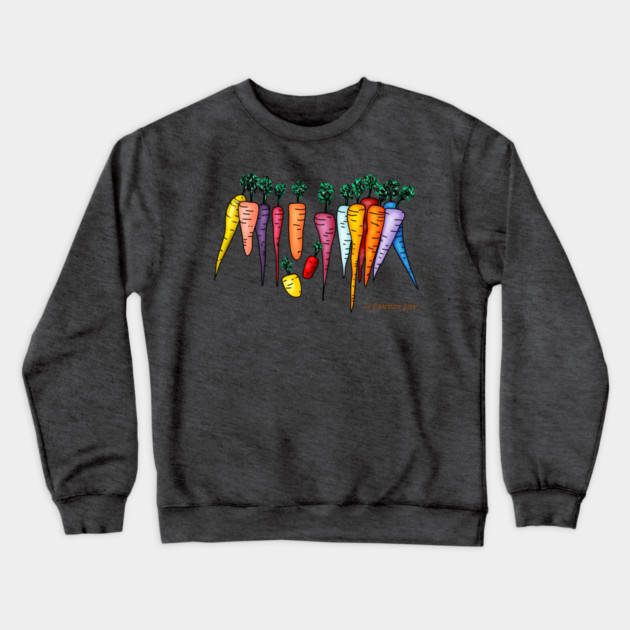 14 Carrot Art Crewneck Sweatshirt by H. R. Sinclair