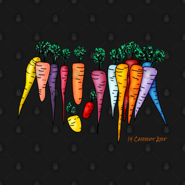 14 Carrot Art by H. R. Sinclair