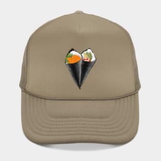 Illustrated Sushi Handroll Hat
