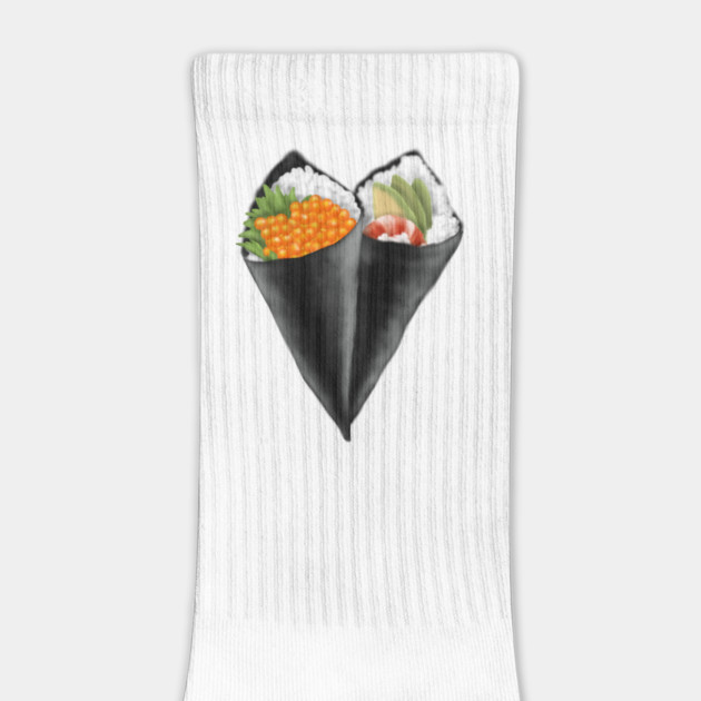 Illustrated Sushi Handroll by H. R. Sinclair