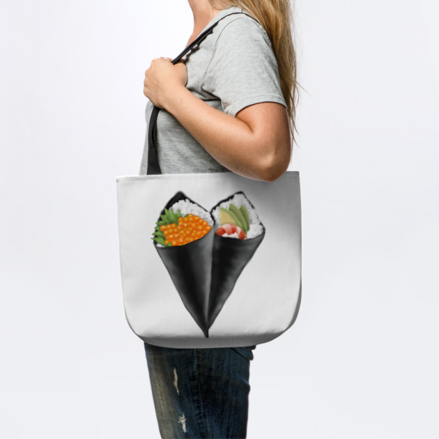 Illustrated Sushi Handroll by H. R. Sinclair