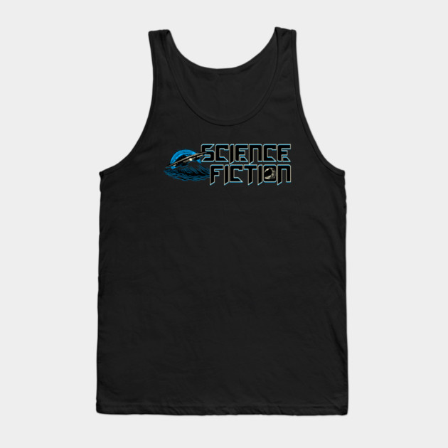 Science Fiction Genre Lovers Tank Top by H. R. Sinclair