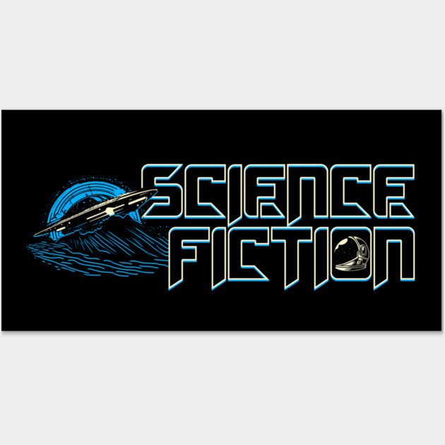 Science Fiction Genre Lovers Wall Art by H. R. Sinclair