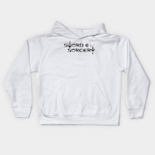 I Write Sword and Sorcery Kids Hoodie