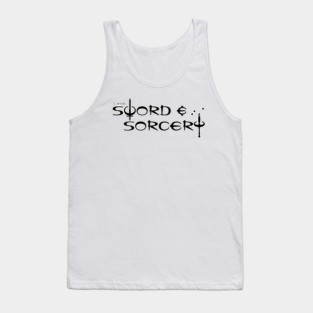 I Write Sword and Sorcery Tank Top