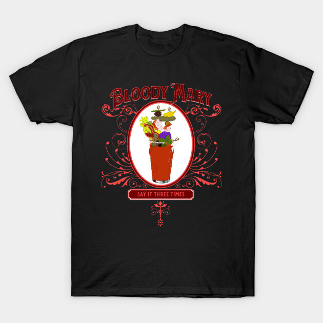 Vintage Bloody Mary 3 Times T-Shirt by H. R. Sinclair