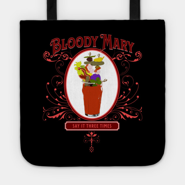 Vintage Bloody Mary 3 Times Tote by H. R. Sinclair