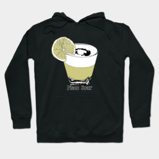 Pisco Sour Illustration Hoodie
