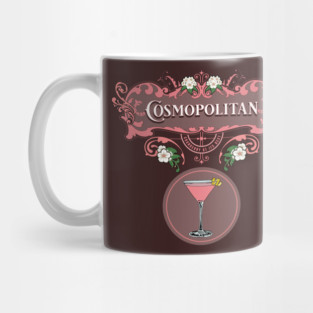 Retro Cosmopolitan Cocktail Mug