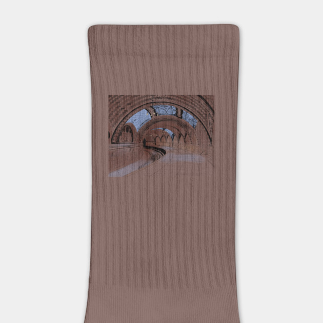 Abandoned NY City Hall Subway Station Illustration by H. R. Sinclair