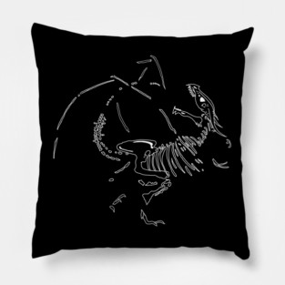 Dragon Fossils Pillow