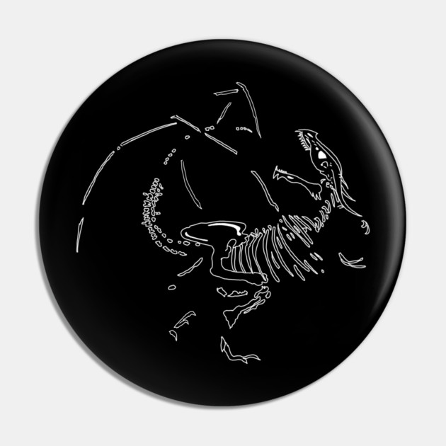 Dragon Fossils Pin by H. R. Sinclair