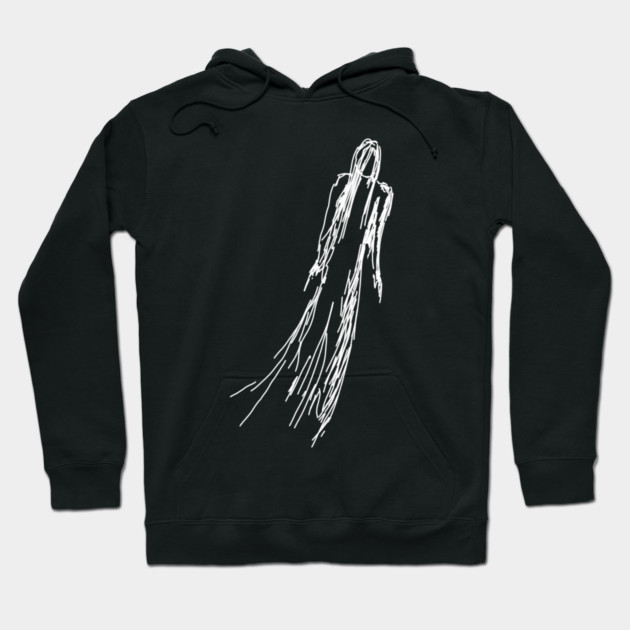 Ghostly Woman Hoodie by H. R. Sinclair