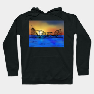 Seaside Heights Roller Coaster Hoodie