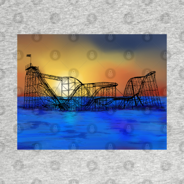 Seaside Heights Roller Coaster by H. R. Sinclair