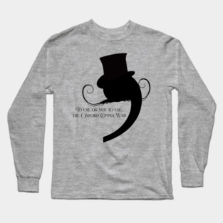 Villainous Comma, comma wars Long Sleeve T-Shirt