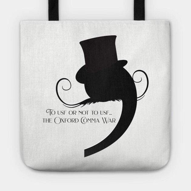 Villainous Comma, comma wars Tote by H. R. Sinclair