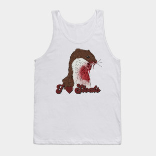 I Love Stoats Tank Top