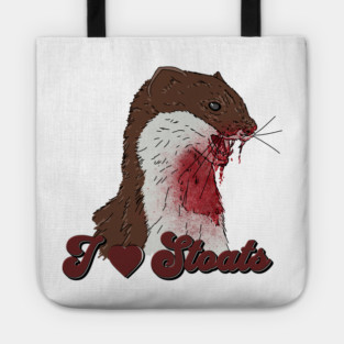 I Love Stoats Tote