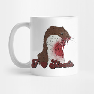 I Love Stoats Mug