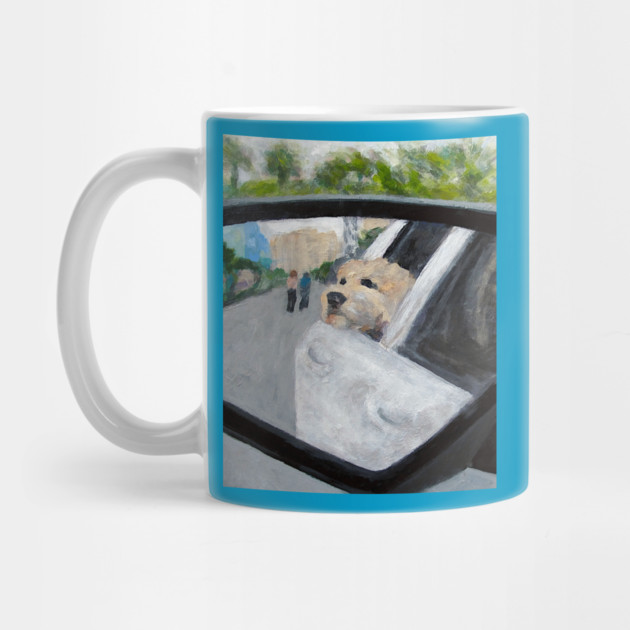 Adorable Dog Art Cruisin' w/Sabo in North Myrtle, South Carolina by DonWillisJrArt