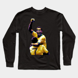 Pele Legend Football Long Sleeve T-Shirt