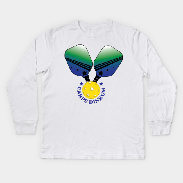 Carpe Dinkum! Kids Long Sleeve T-Shirt by DickinsonDesign