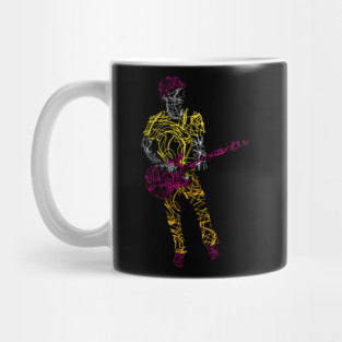 Guitarist Modern Style Design Mug
