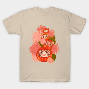 Chrysanthemum Daruma T-Shirt