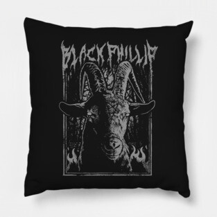 Black Metal Phillip Pillow