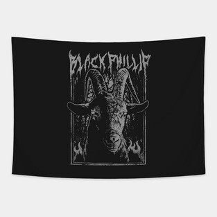 Black Metal Phillip Tapestry