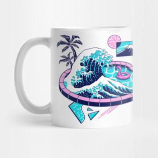 Vapor Wave Pool Mug