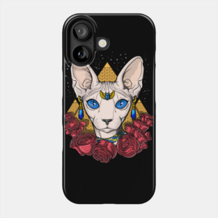 Egyptian Sphynx Cat Phone Case