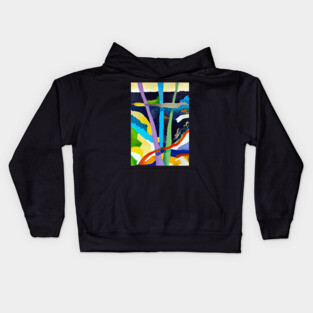 Abstract Tree Art - Nature Inspired Design Kids Hoodie